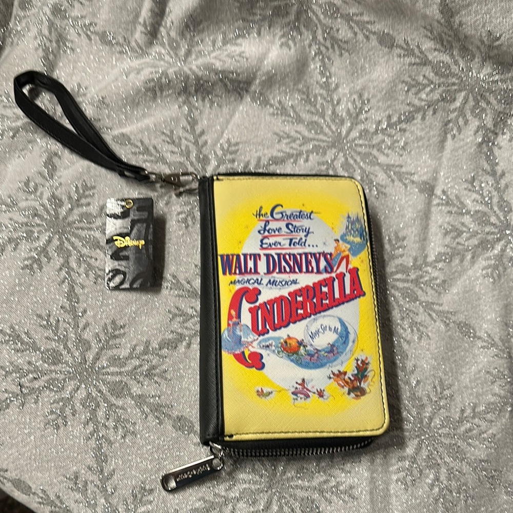 Disney Cinderella Yellow Phone Wallet